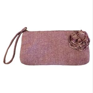 Old Navy Tweed Wristlet Clutch